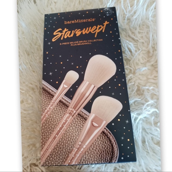 bareMinerals Other - bareMinerals Make Up Brush Set and Bag